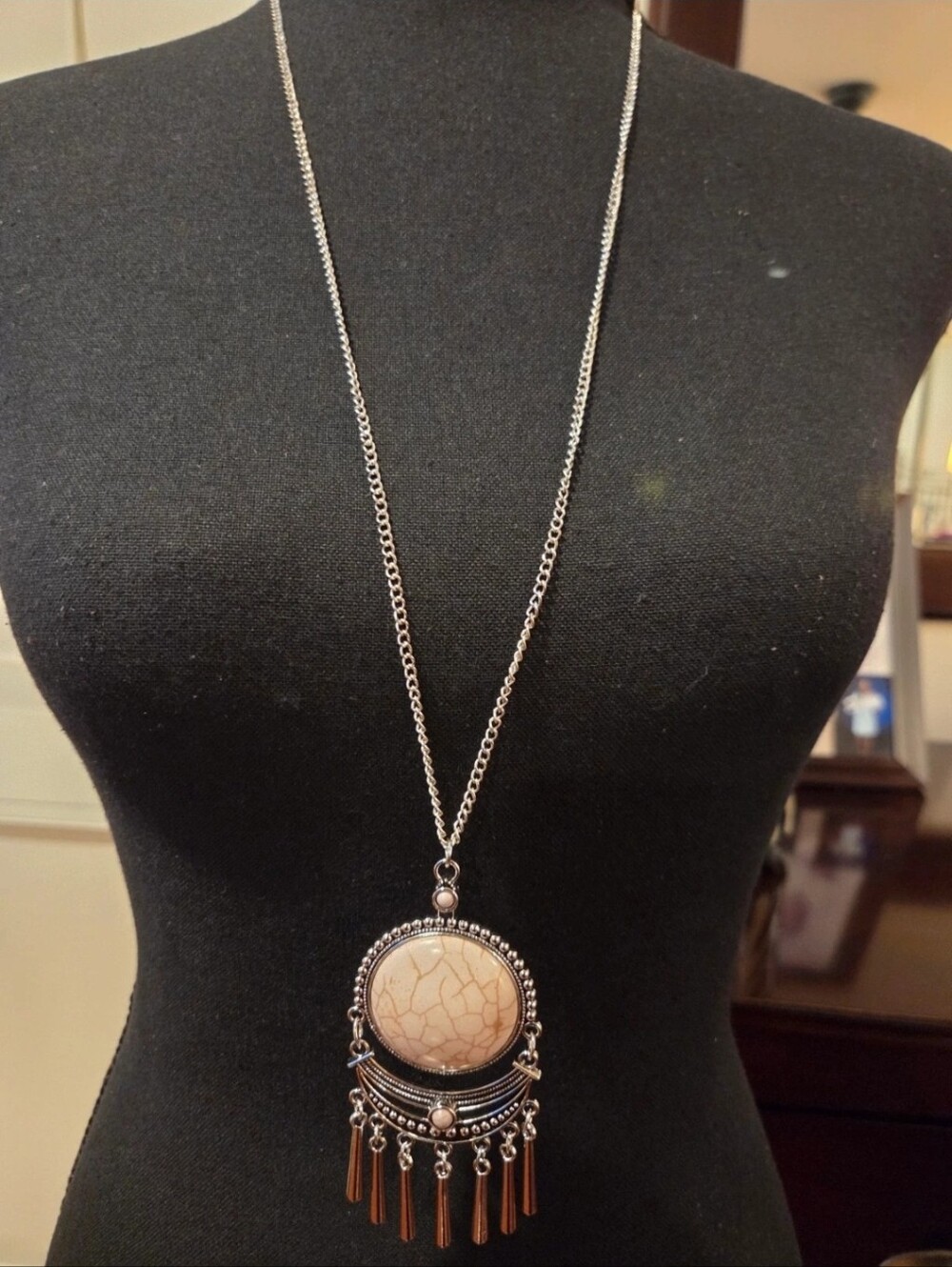 Rural Rustler - silver - Paparazzi necklace